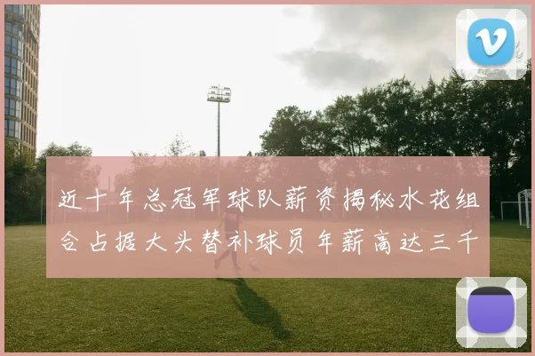 近十年总冠军球队薪资揭秘水花组合占据大头替补球员年薪高达三千万